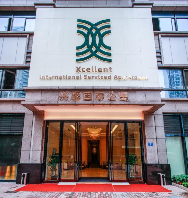 Xcellent International Serviced Apartment Guangzhou Exterior foto