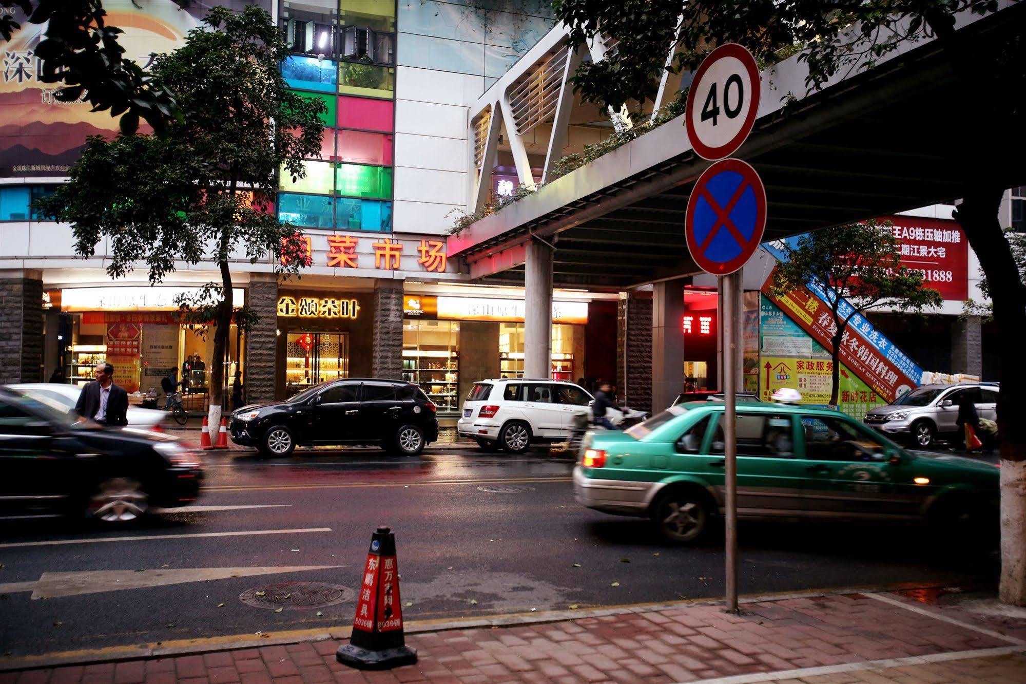 Xcellent International Serviced Apartment Guangzhou Exterior foto